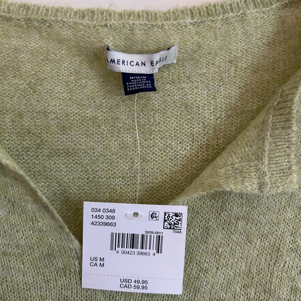 American Eagle Lightweight Sweater, Medium - Picture 3 of 5